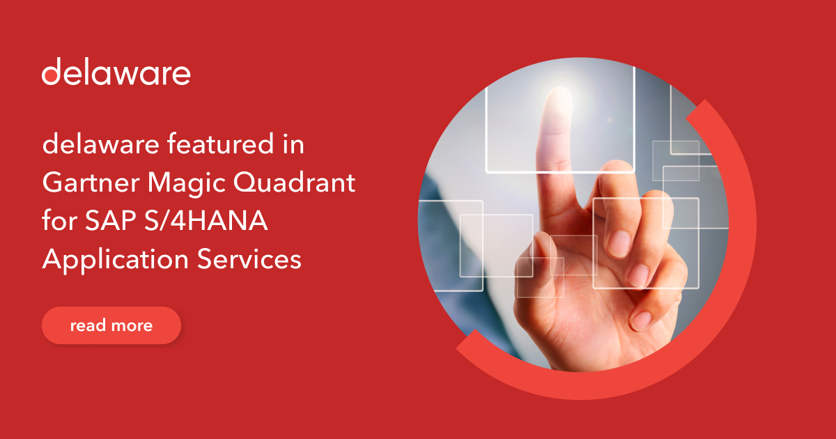 Gartner 2021 SAP S/4HANA application services delaware Belgium