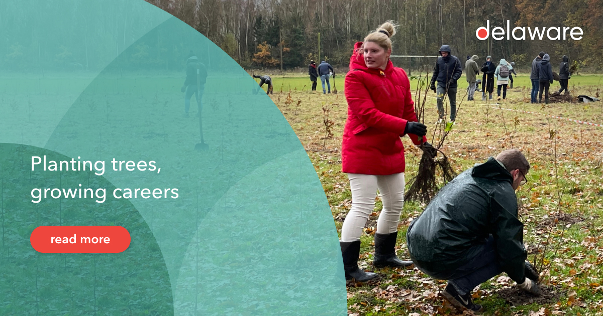 delaware Belgium Planting trees, growing careers delaware