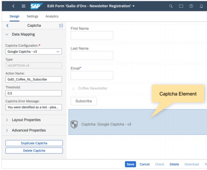 SAP Edit form new features