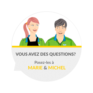 Marie et Michel, deux experts virtuels de chez AVEVE