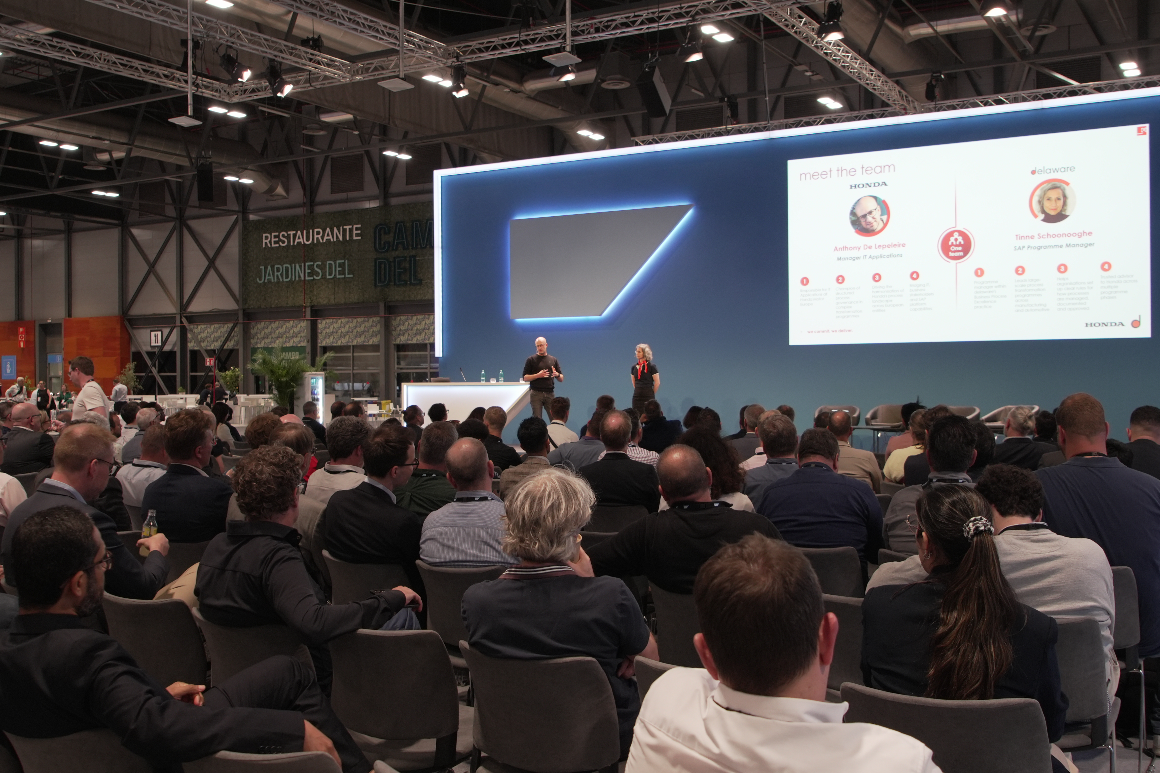 Honda's session at SAP Sapphire Madrid 2026
